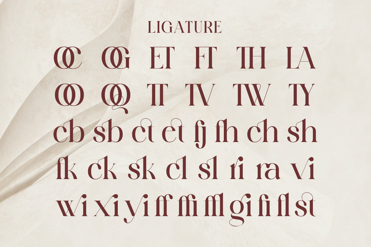 Lemedril - Elegant Modern Stylish, a Serif Font by Qweera Studio (Photo 11 of 12)