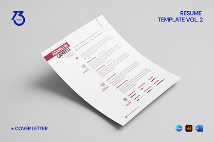 Resume Template Vol. 2