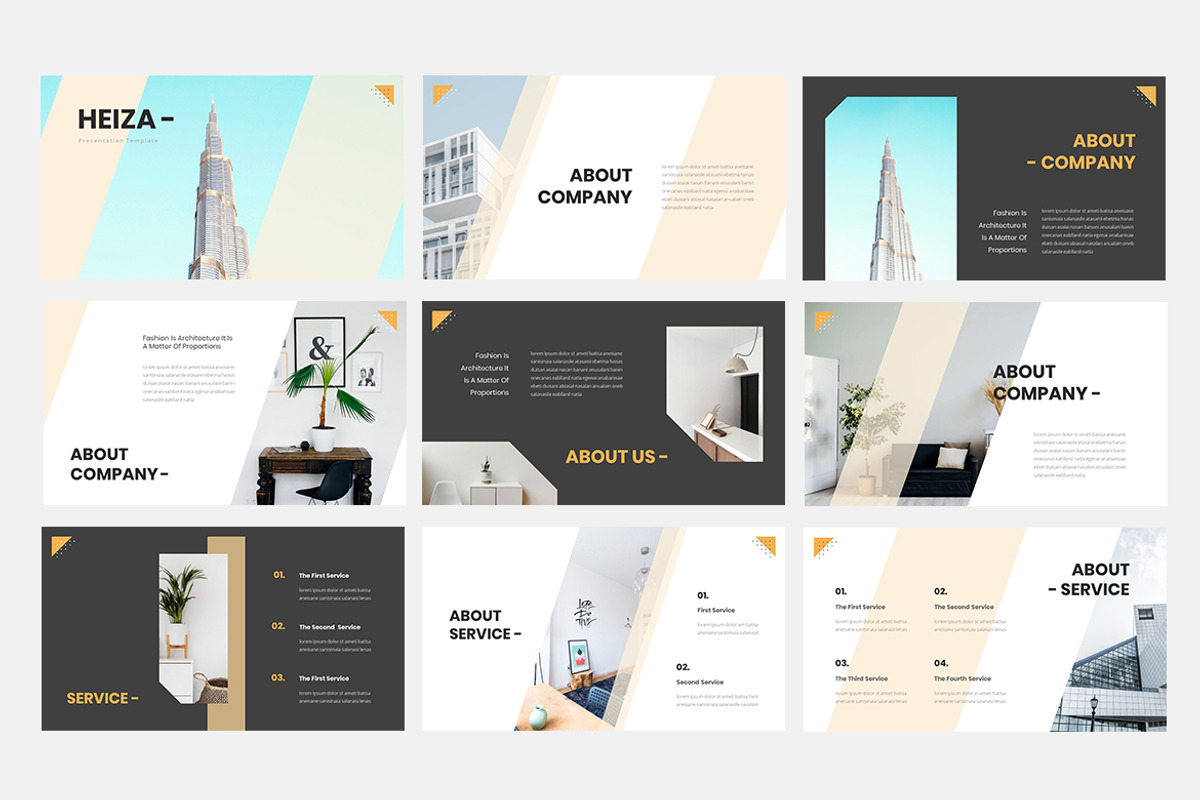 Heiza - Corporate Powerpoint, a Presentation Template by naulicreative (Photo 2 of 4)