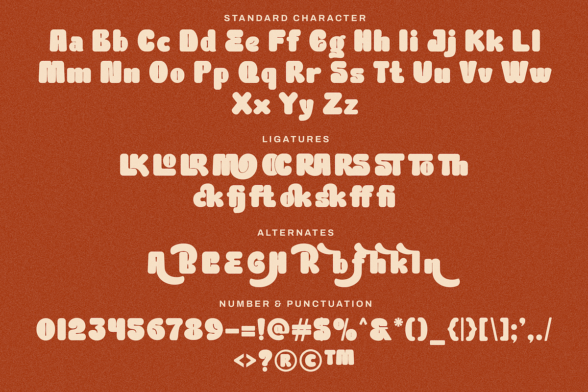 Snheack - Food Display Font, a Handwritten Font by PuriCreative (Photo 4 of 10)