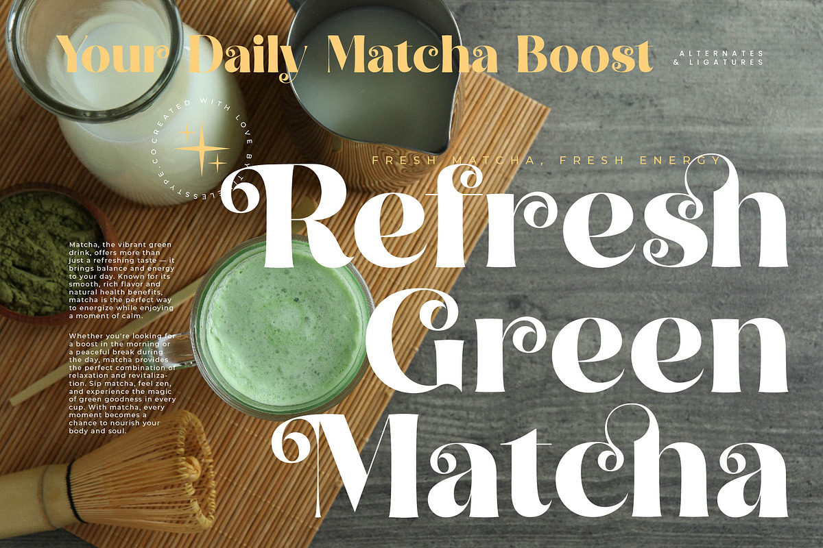 Natural Royale Bold Serif Font, a Serif Font by timelesstype.co (Photo 7 of 20)