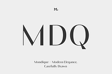 Mondique – Elegant Font Family