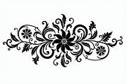 Vintage Flower Ornament Set, an Illustration by Creativeshirt (Thumbnail 7 of 21)