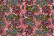 Chrysanthemum Maximalist Floral, a Pattern Graphic by NayaChu (Thumbnail 4 of 9)