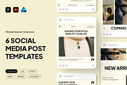 Fashion - Social Media Templates, a Social Media Template by madebynoval (Thumbnail 1 of 6)