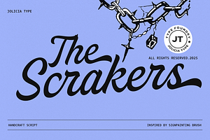 Scrakers | Vintage Font