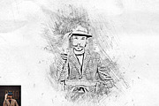 Faster Sketch Effect Ps Action, an Action Add-On by Studio Retouch (Thumbnail 31 of 34)