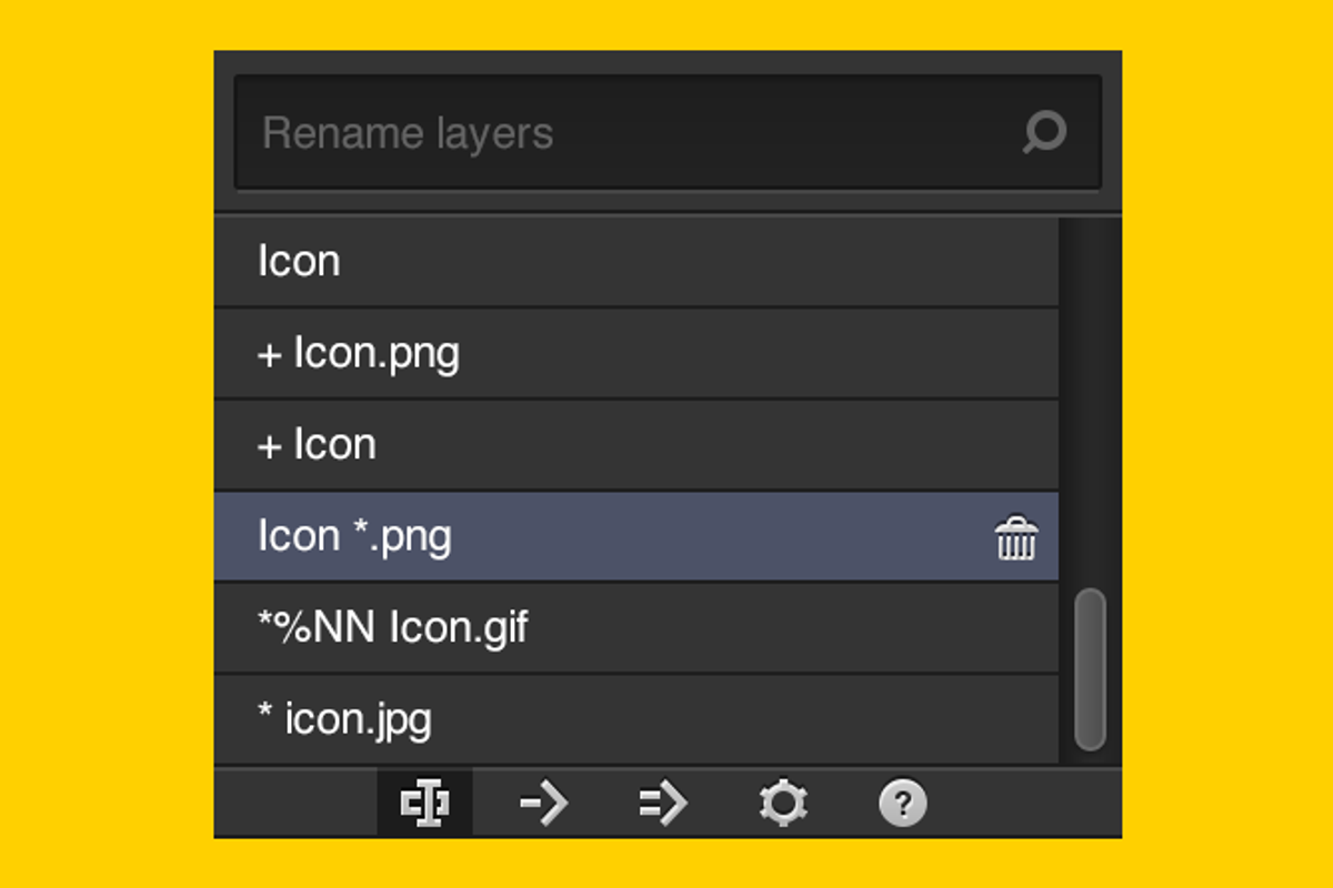 Renamy 4, a Plug-in Add-On by Renamy (Photo 3 of 5)