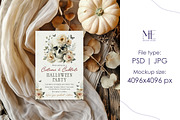 Fall Invitation Greeting Card Mockup, an Advertising Mockup by Mie Mockup Studio (Thumbnail 6 of 6)
