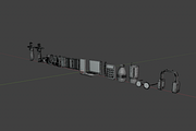 Education Set 3D model, an Object 3D Model by Artem Varnitsin (Thumbnail 2 of 6)