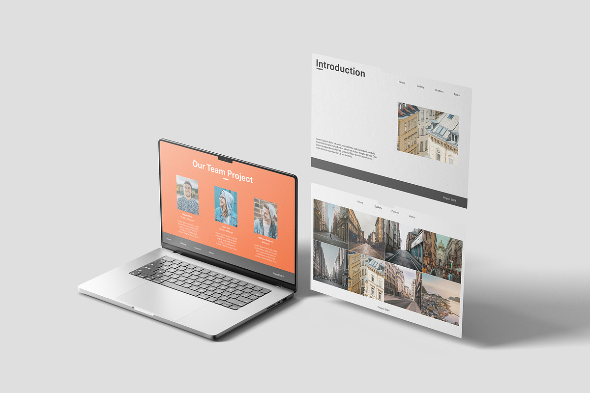 Macbook Screen Mockup, a Mac Mockup by scribrostudio (Photo 6 of 10)