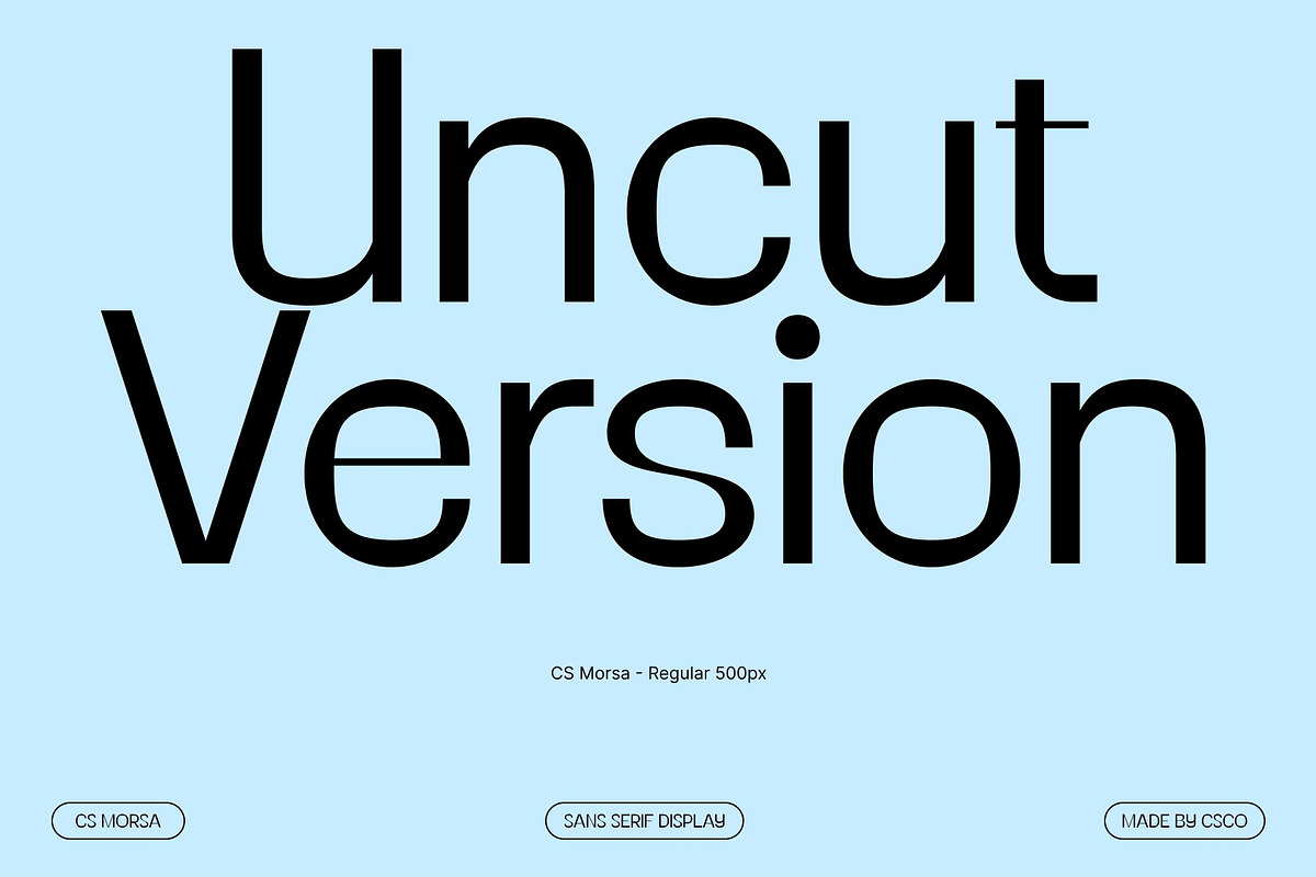 CS Morsa – Modern Sans Serif, a Sans Serif Font by Craft Supply Co. (Photo 4 of 8)