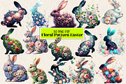 Floral Pattern EasterSublimation Bun, an Illustration by Wow Magic (Thumbnail 1 of 2)