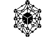 Blockchain and network illustrations, a Technology Illustration by balal (Thumbnail 13 of 13)