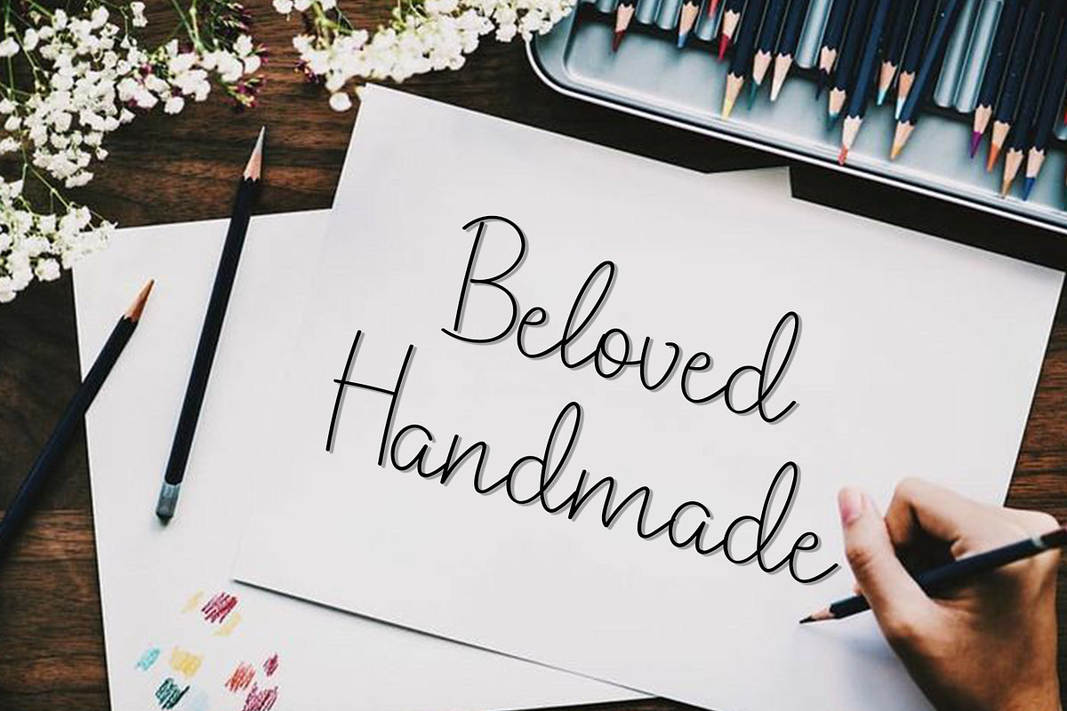 Holiday Farmhouse, a Handwritten Font by InermediaSTUDIO (Photo 5 of 8)