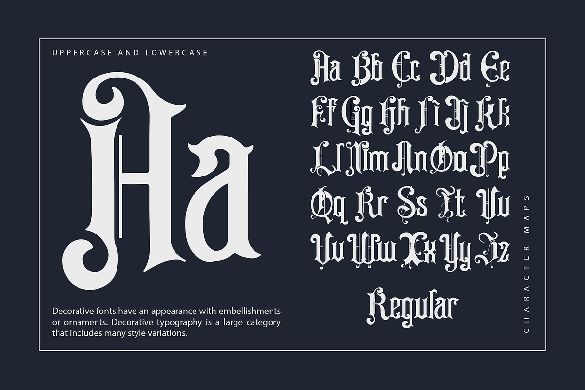 DarkPower-Modern Decorative Typeface, a Handwritten Font by overlaytemplates (Photo 4 of 7)