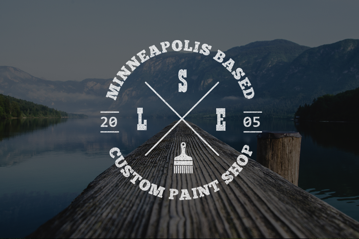 Paint Shop Logo Template PSD, a Branding & Logo Template by ShalexDesigns