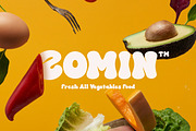 Hugloh - Rounded Display Font, a Font by Flawless And Co (Thumbnail 2 of 10)
