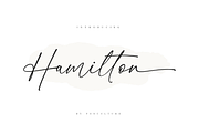 Hamilton // Classy Calligraphy Font, a Script Font by Pen Culture (Thumbnail 1 of 12)