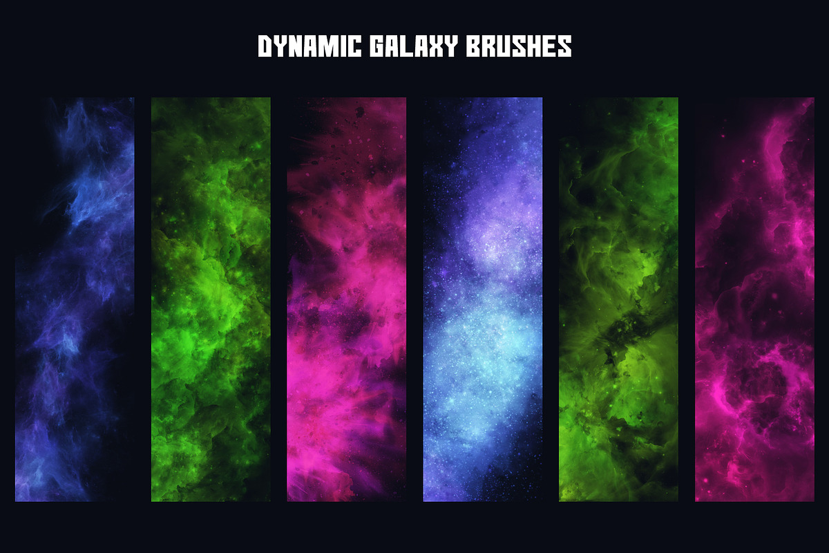 Galaxy Creator brushes for Procreate, a Brush Add-On by seamless team (Photo 4 of 7)