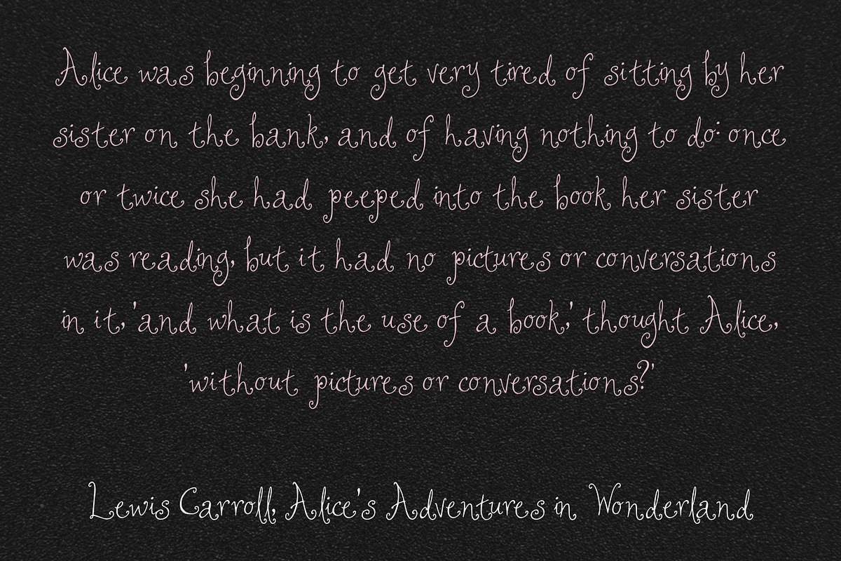 Rosewilt Swirly Fairytale Font, a Serif Font by The October Creative (Photo 5 of 9)
