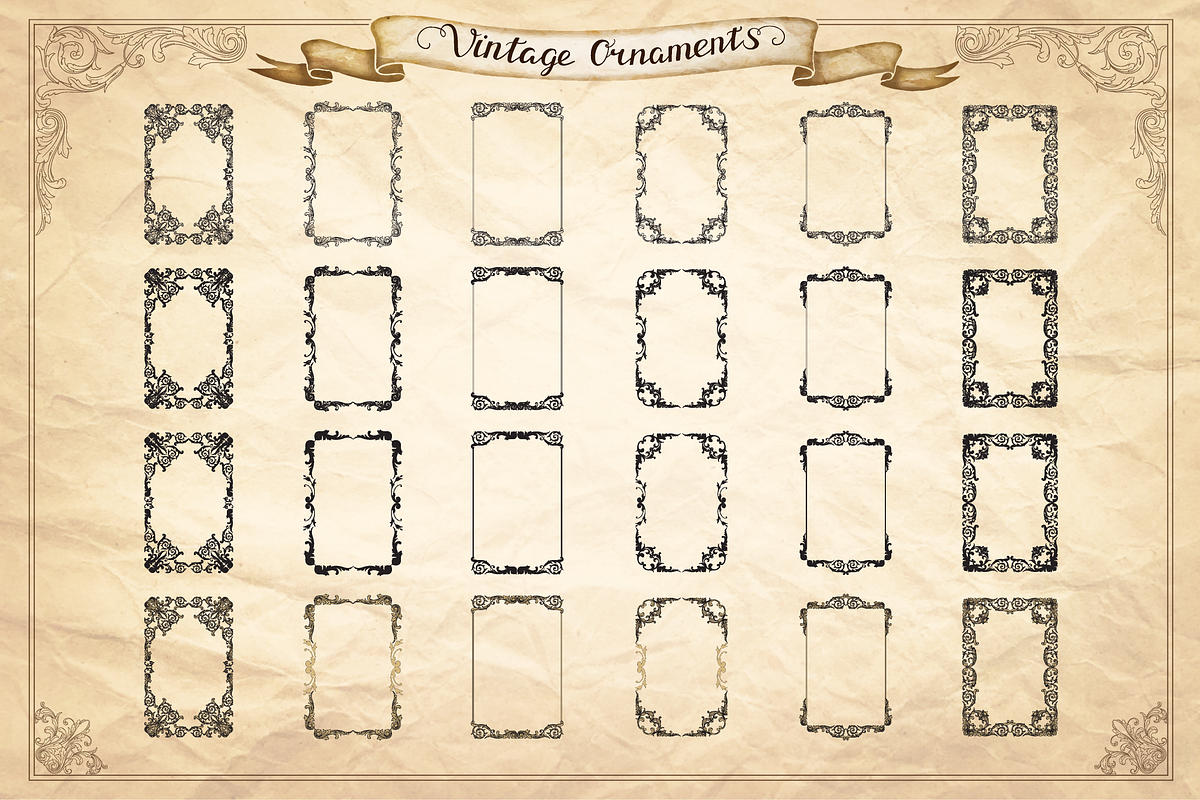 Page decoration Ornate Vintage, an Object Graphic by Samira (Photo 5 of 7)