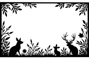 Nature Frame SVG Bundle Collection, an Object Graphic by Creativeshirt (Thumbnail 6 of 10)