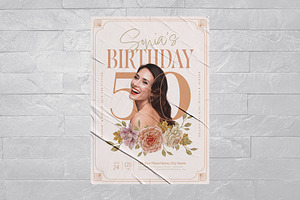 Birthday Flyer Template