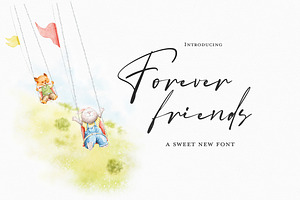 Forever Friends Script Font