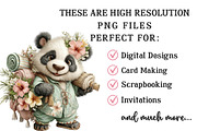Summer Panda PNG Clipart, a Seasonal Illustration by OK Design (Thumbnail 6 of 6)