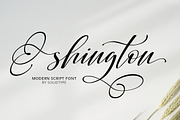 Shington Script, a Script Font by Solidtype (Thumbnail 1 of 9)