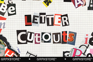 1200+ Letter Cutouts Multi-Language