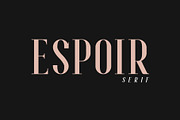 Espoir Serif - Font Family, a Serif Font by Craft Supply Co. (Thumbnail 1 of 11)