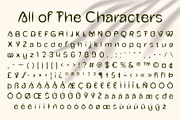 CS Forest Drawn, a Sans Serif Font by Craft Supply Co. (Thumbnail 8 of 8)