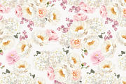 Rose Pink Watercolor Floral, a Decorative Illustration by Lana Elanor (Thumbnail 5 of 14)