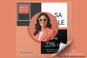 Coral Fashion Sale Flyer Pack, a Branding & Logo Template by Aban's World (Thumbnail 2 of 4)