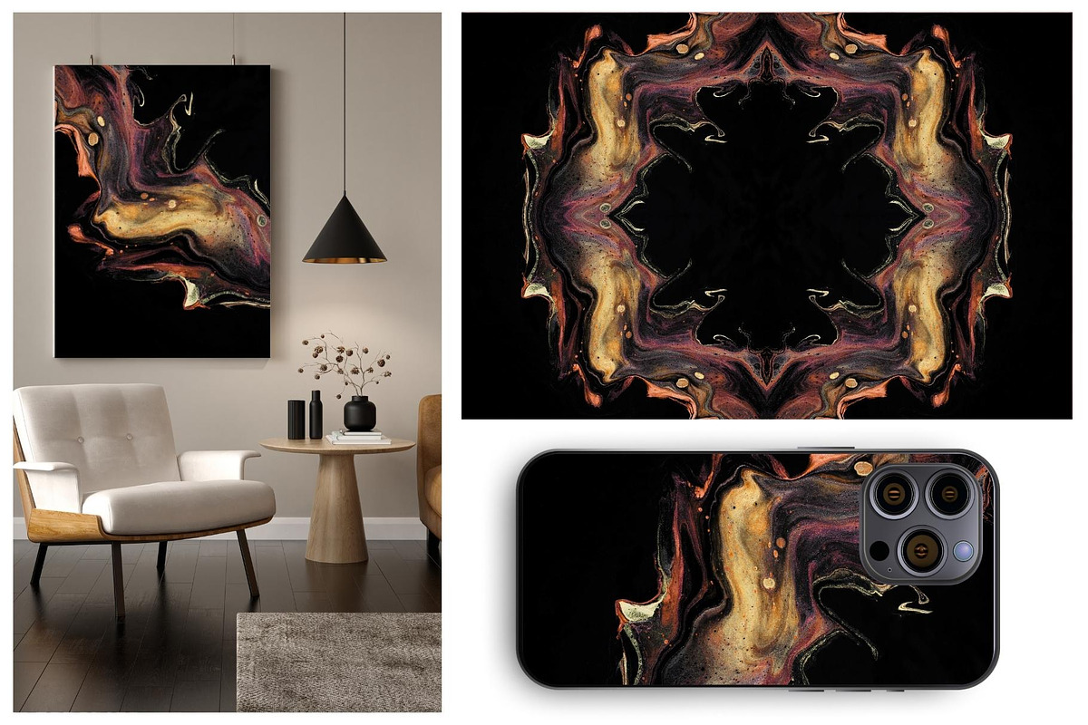 Photo Bundle of Abstract Paintings, a Wallpaper Photo by Susan Wilkinson (Photo 13 of 14)