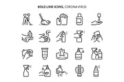 Bold Line Icons, an Outline Icon by Howcolour (Thumbnail 41 of 151)
