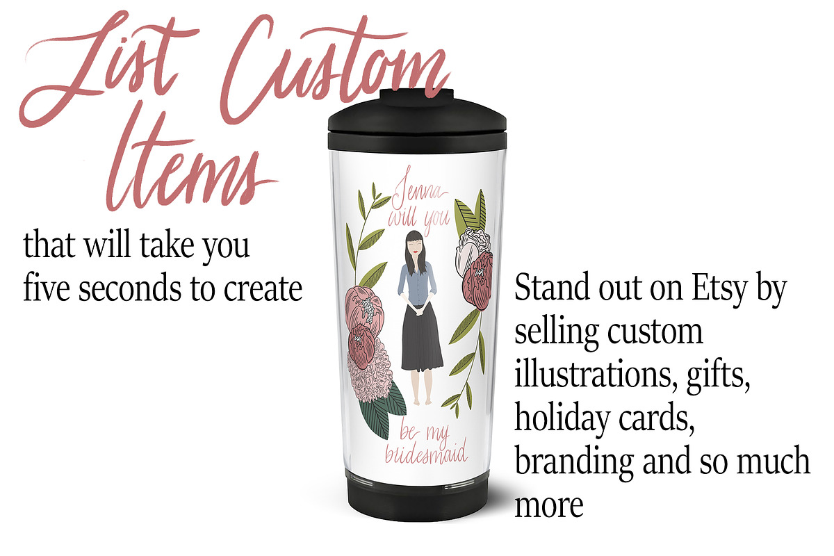 PAPER DOLLS, Digital Portrait Maker, an Illustration by Si Design Loft (Photo 4 of 7)