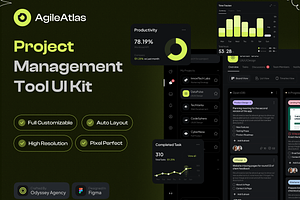 Project Management Tool UI Kit