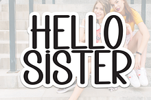 Hello Sister | Script Font
