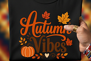 Autumn Phrases PNG Bundle, a Seasonal Illustration by Tanya Kart (Thumbnail 2 of 11)