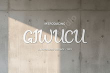 Giwucu: Elegant Serif Typeface for P