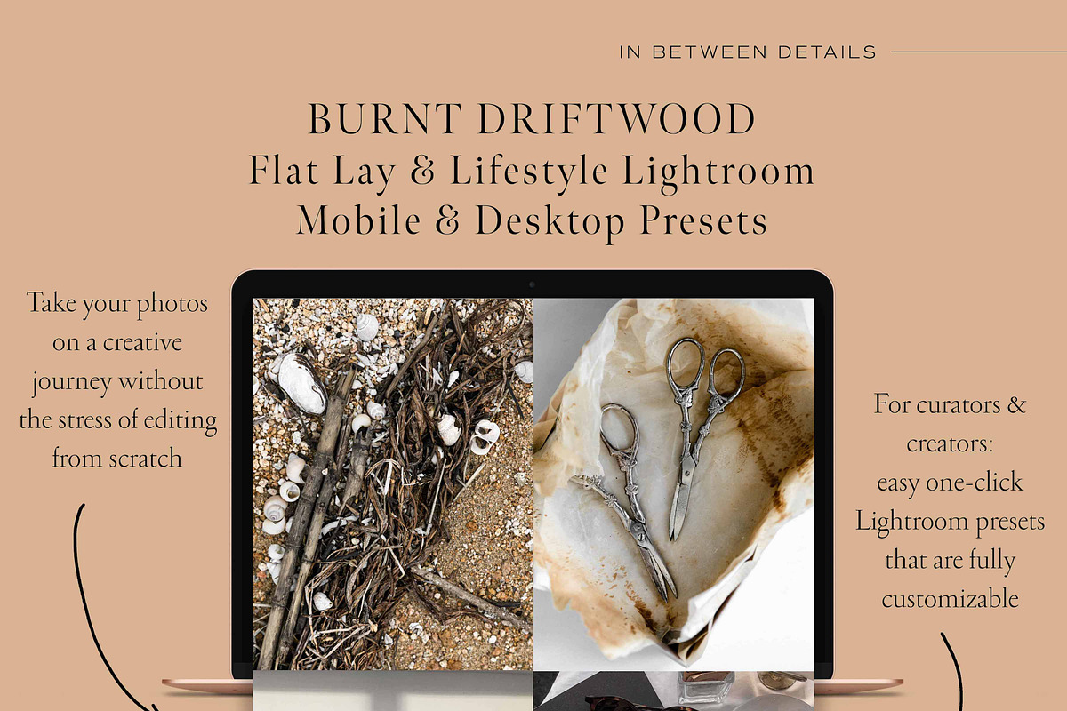 Flat Lay Lifestyle Lightroom Presets, an Action Add-On by in between details (Photo 13 of 13)