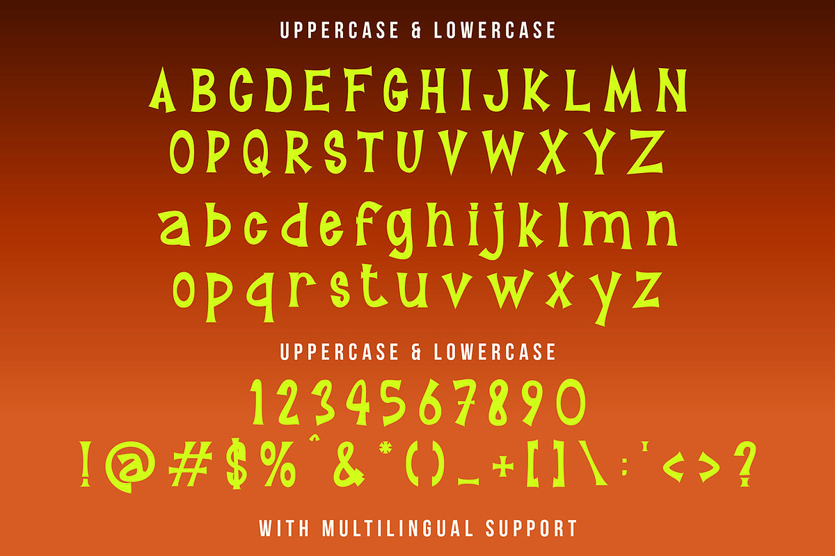 Screamy - Spooky Halloween Font, a Blackletter Font by StringLabs (Photo 5 of 5)