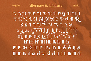 Belarmina - A Beauty Serif Font