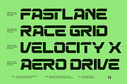 Gridline Minimal Esports Display, a Sans Serif Font by timelesstype.co (Thumbnail 10 of 15)