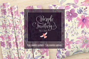 Purple Fantasy. Floral Watercolor, an Illustration by Art & Things (Thumbnail 2 of 6)