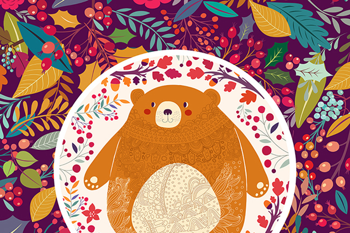 Autumn bloom, a Decorative Illustration by MoleskoStudio (Photo 4 of 14)