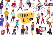 People Kit, a Graphic by Darumo Shop (Thumbnail 1 of 10)